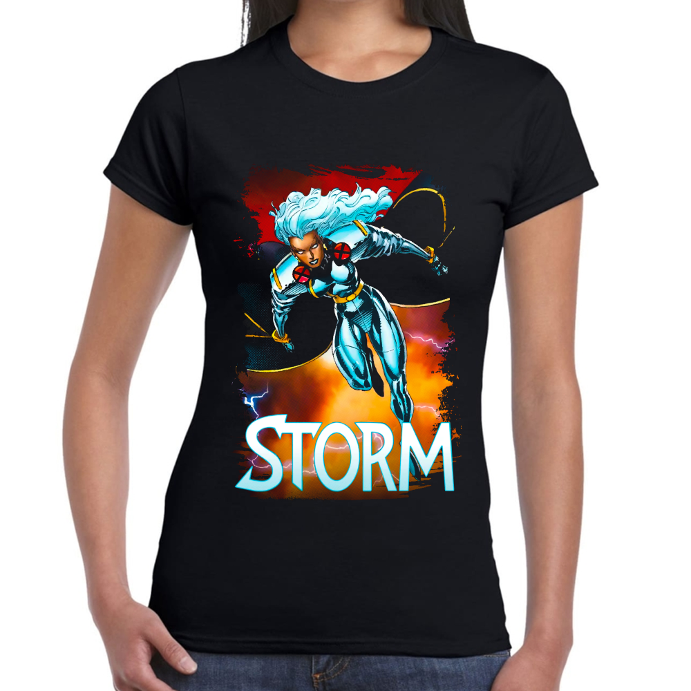 Playera Storm Marvel Algodón Premium #0002368