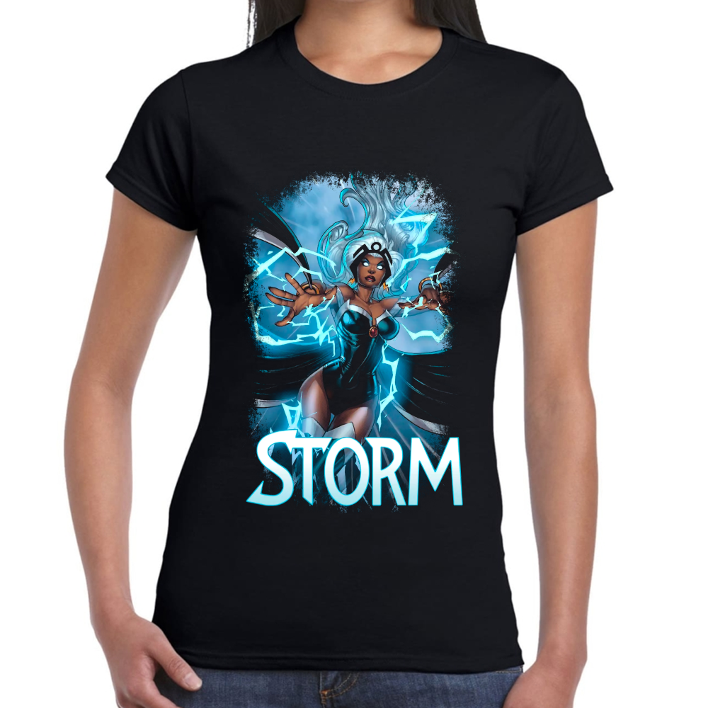 Playera Storm Marvel Algodón Premium #0002369 Imagen secundaria del producto