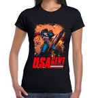 Playera USAgent Marvel Algodón Premium #0002372