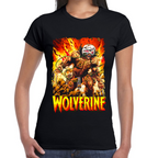Playera Wolverine Marvel Algodón Premium #0002376