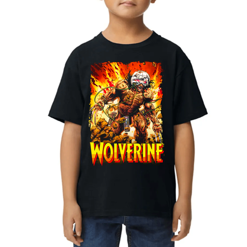 Playera Wolverine Marvel Algodón Premium #0002376 Imagen principal del producto