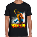 Playera Wolverine Marvel Algodón Premium #0002377