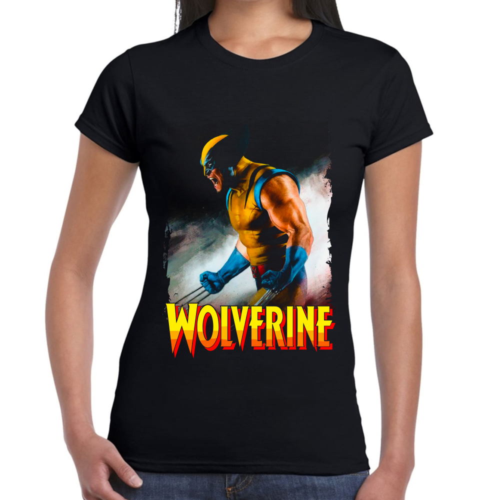 Playera Wolverine Marvel Algodón Premium #0002377 Imagen secundaria del producto