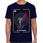 Playera Loteria Mexicana El Pajaro Algodón Premium #0002379