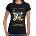 Playera Loteria Mexicana La Calavera Algodón Premium #0002381