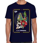 Playera Loteria Mexicana La Corona Algodón Premium #0002382