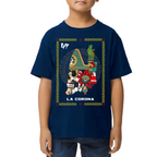 Playera Loteria Mexicana La Corona Algodón Premium #0002382