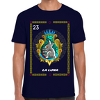 Playera Loteria Mexicana La Luna Algodón Premium #0002383
