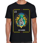 Playera Loteria Mexicana La Luna Algodón Premium #0002383
