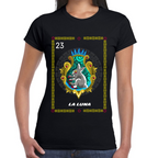 Playera Loteria Mexicana La Luna Algodón Premium #0002383