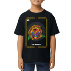 Playera Loteria Mexicana La Rosa Algodón Premium #0002384