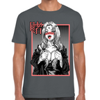 Playera Naruto Senju Tsunade Ecchi Hentai Gray #0002386