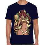 Playera Bleach Yoruichi Shihōin Demon Hentai Ecchi #0002388