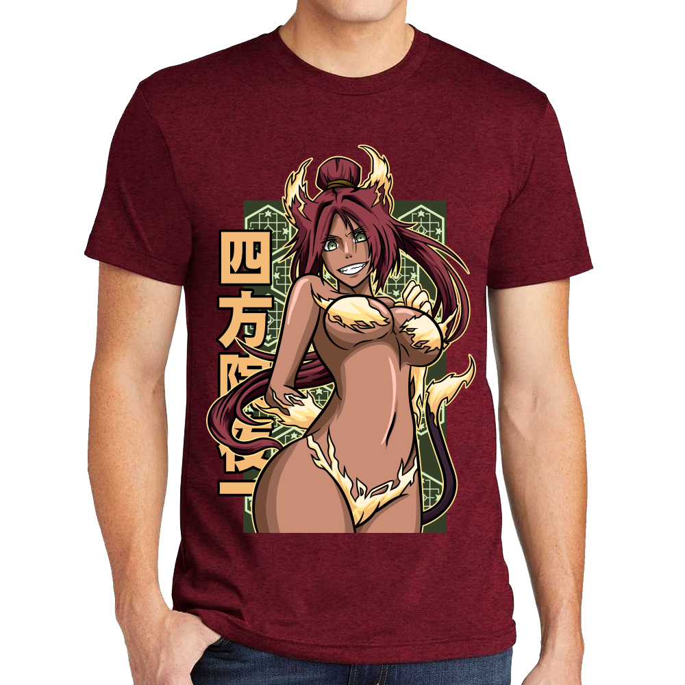 Playera Bleach Yoruichi Shihōin Demon Hentai Ecchi #0002388