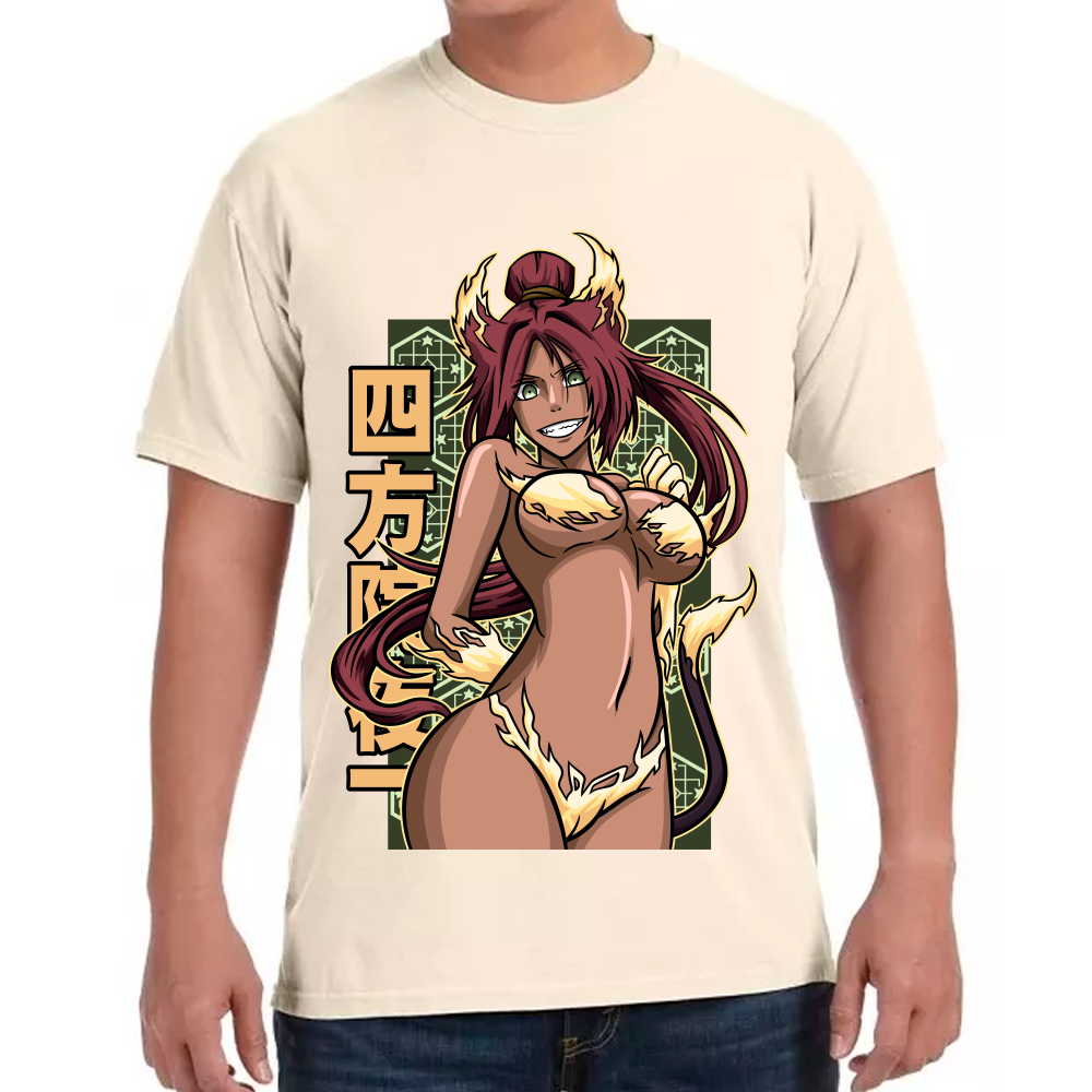 Playera Bleach Yoruichi Shihōin Demon Hentai Ecchi #0002388