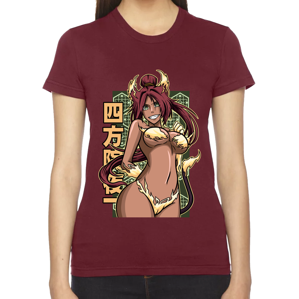 Playera Bleach Yoruichi Shihōin Demon Hentai Ecchi #0002388