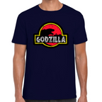 Playera Godzilla Jurassic Algodón Premium #0002394