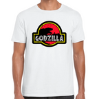 Playera Godzilla Jurassic Algodón Premium #0002394
