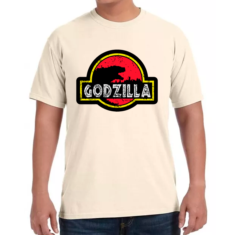 Playera Godzilla Jurassic Algodón Premium #0002394