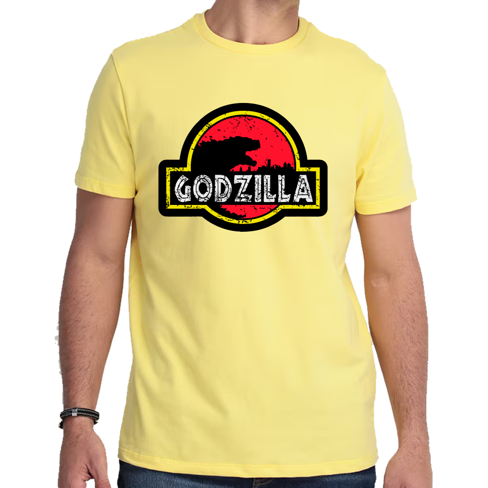 Playera Godzilla Jurassic Algodón Premium #0002394