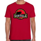 Playera Godzilla Jurassic Algodón Premium #0002394