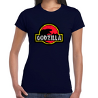Playera Godzilla Jurassic Algodón Premium #0002394