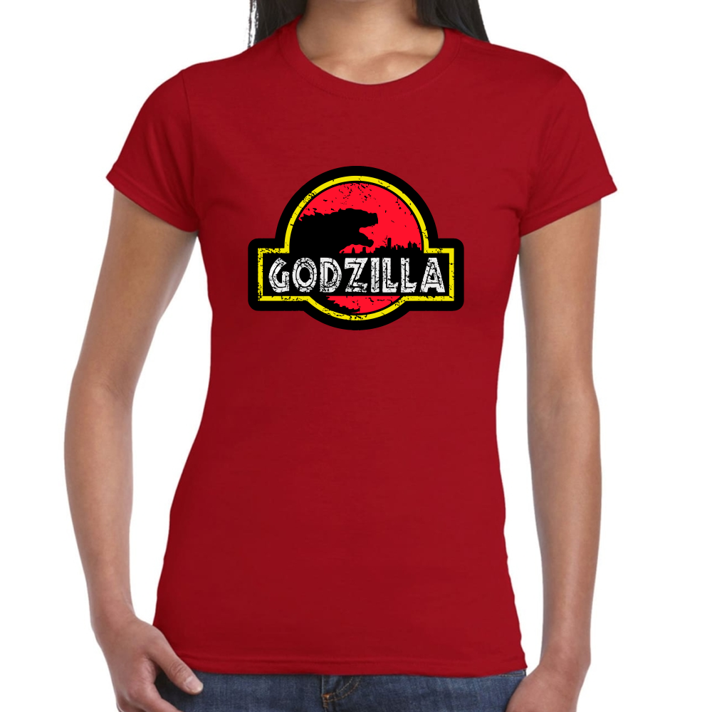 Playera Godzilla Jurassic Algodón Premium #0002394