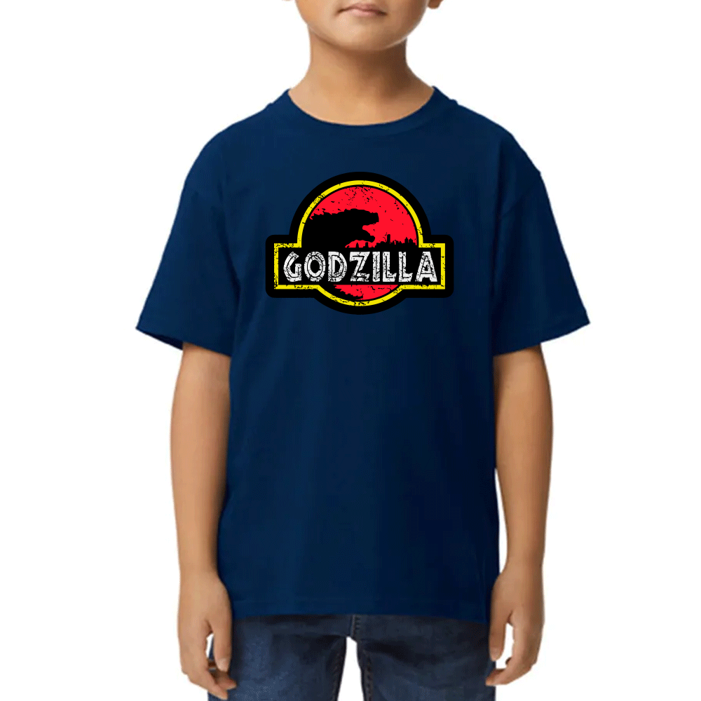 Playera Godzilla Jurassic Algodón Premium #0002394 Imagen secundaria del producto