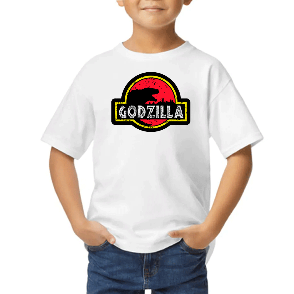 Playera Godzilla Jurassic Algodón Premium #0002394