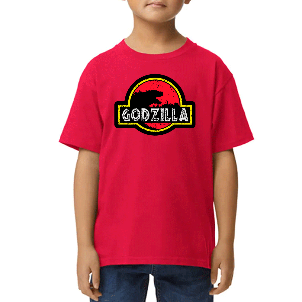 Playera Godzilla Jurassic Algodón Premium #0002394