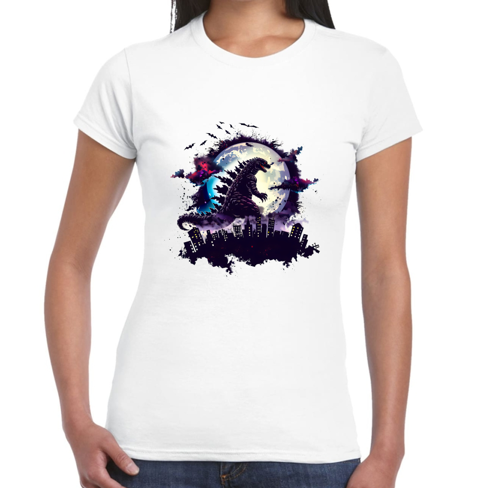 Playera Godzilla Dark Algodón Premium #0002395