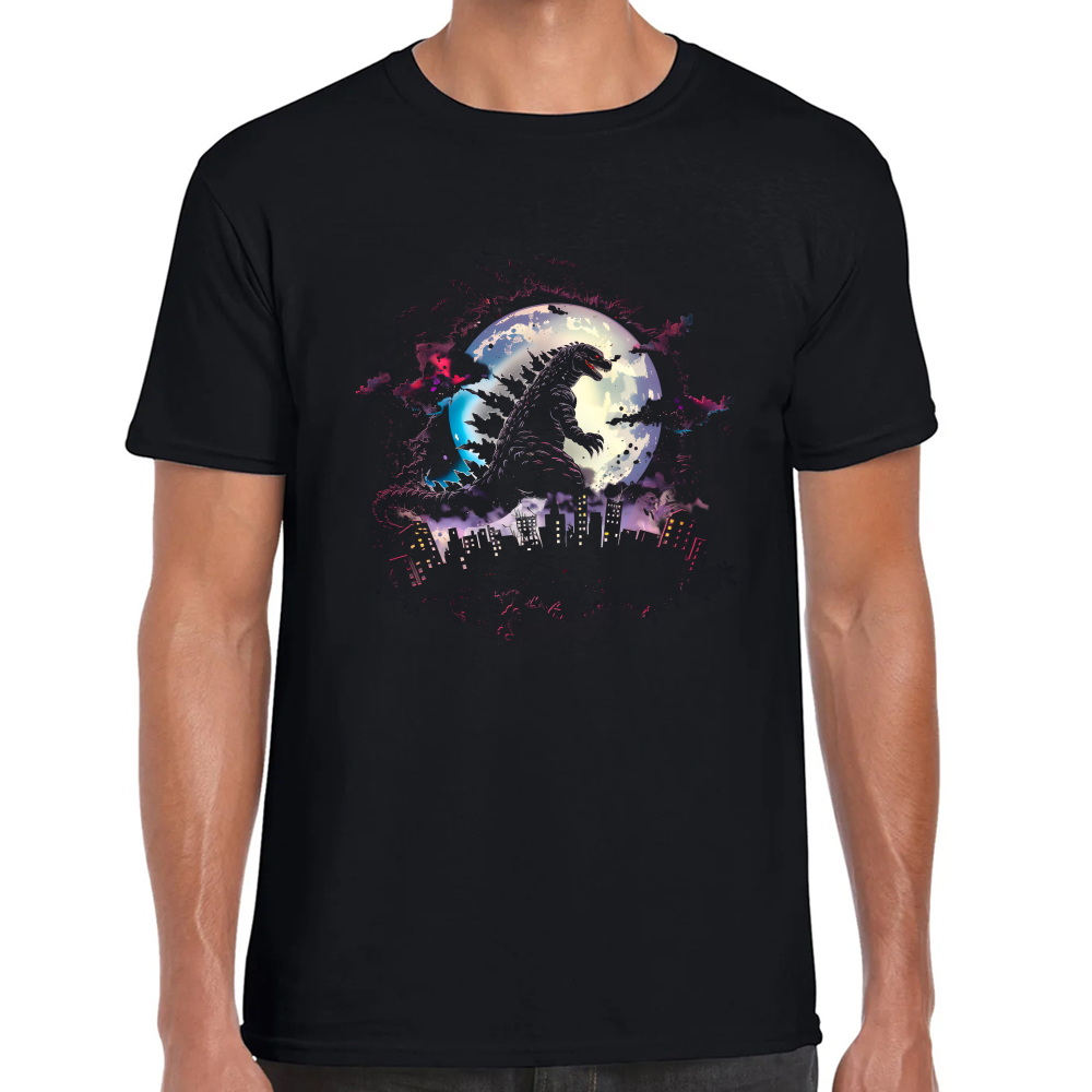 Playera Godzilla Dark Algodón Premium #0002395