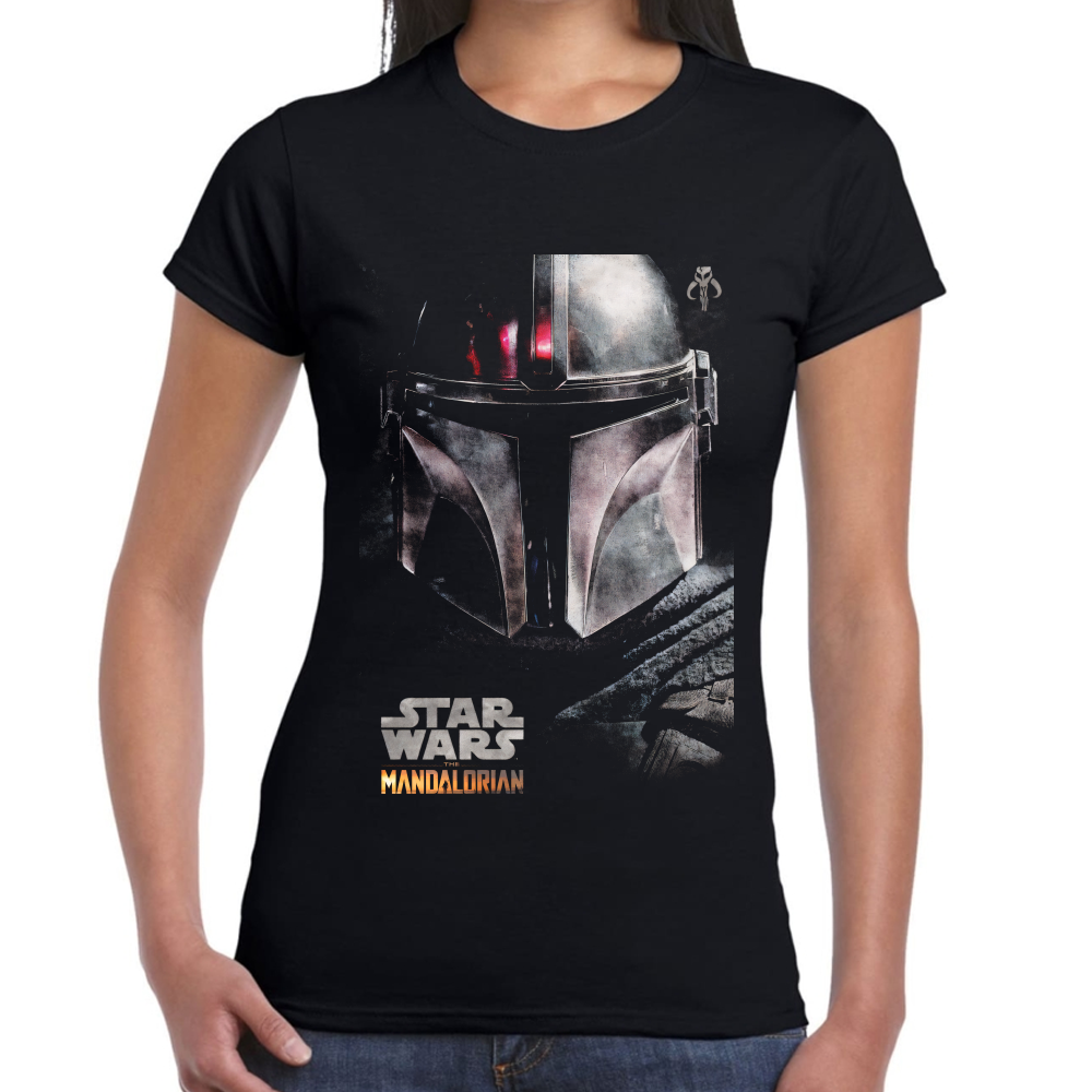 Playera The Mandalorian Star Wars Algodón Premium #0002399 Imagen secundaria del producto