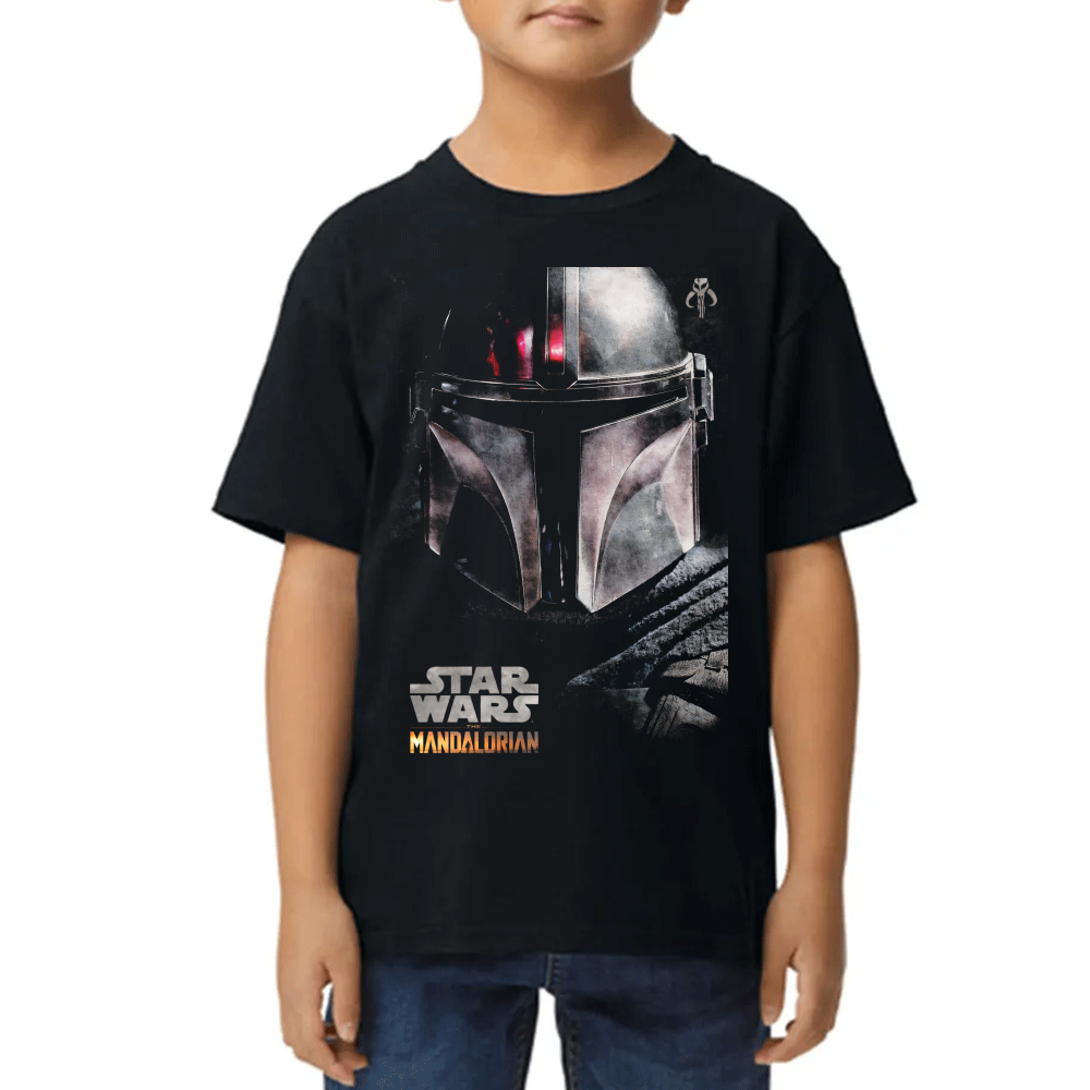 Playera The Mandalorian Star Wars Algodón Premium #0002399