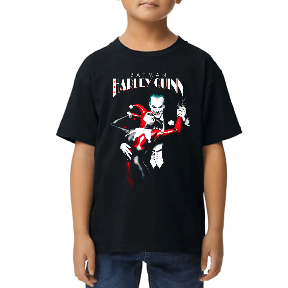 Playera Joker and Harley Quinn Algodón Premium #0002403