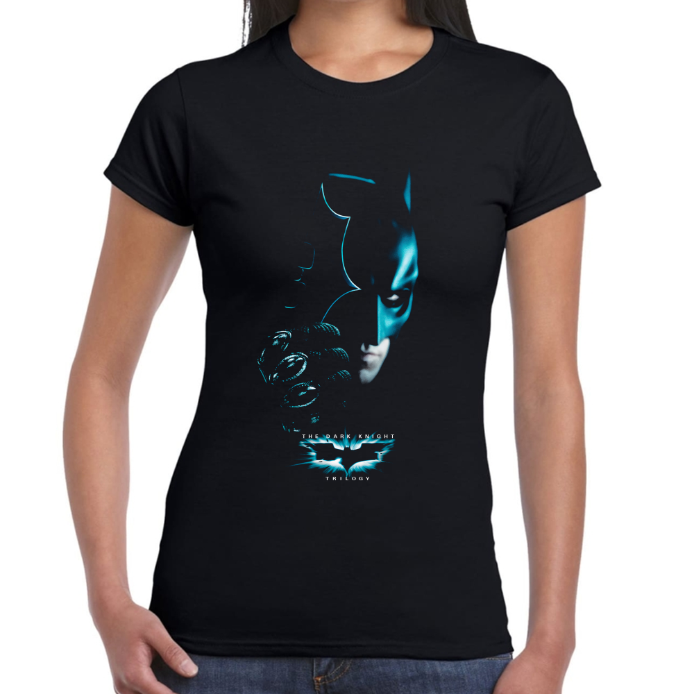 Playera Batman The Dark Knight Trilogy Algodón Premium #0002404