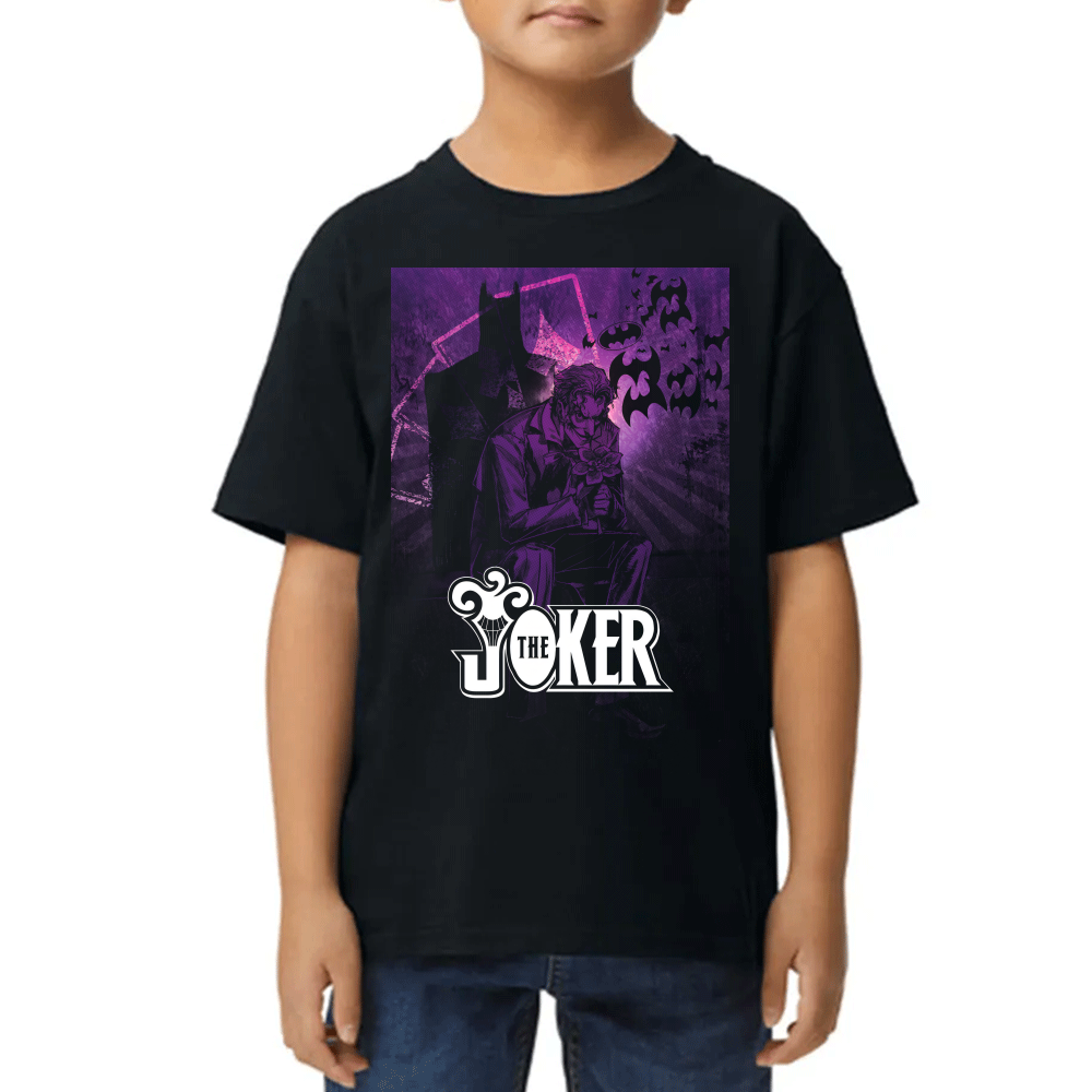Playera The Joker In The Shadow Algodón Premium #0002406 Imagen principal del producto
