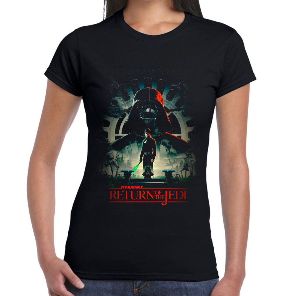 Playera Star Wars Return of the Jedi 40th Algodón Premium #0002409