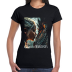 Playera Game of Thrones Madre de Dragones Algodón Premium #0002426