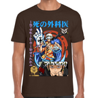Playera Trafalgar Law One Piece Algodón Premium #0002428