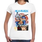Playera Trafalgar Law One Piece Algodón Premium #0002428
