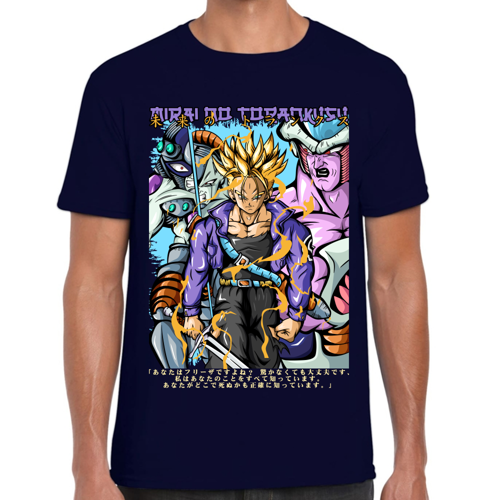 Playera Dragon Ball Trunks del Futuro Algodón Premium #0002430