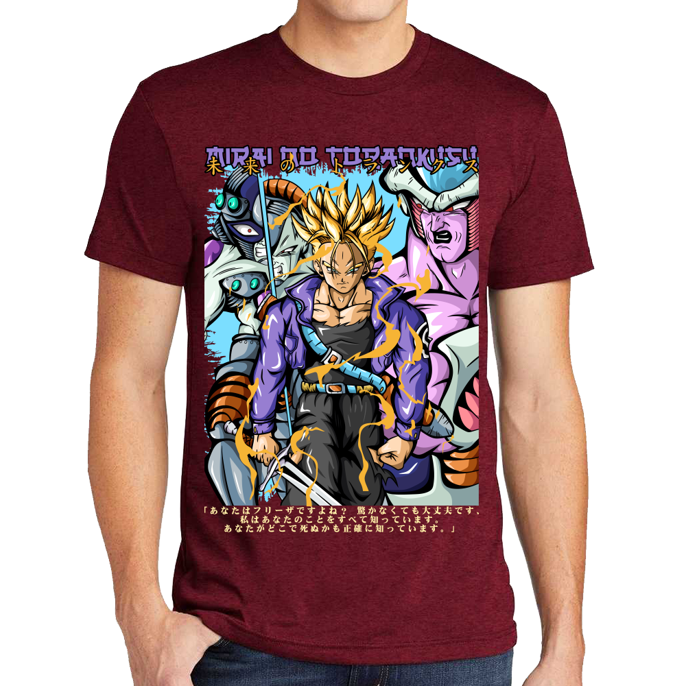 Playera Dragon Ball Trunks del Futuro Algodón Premium #0002430