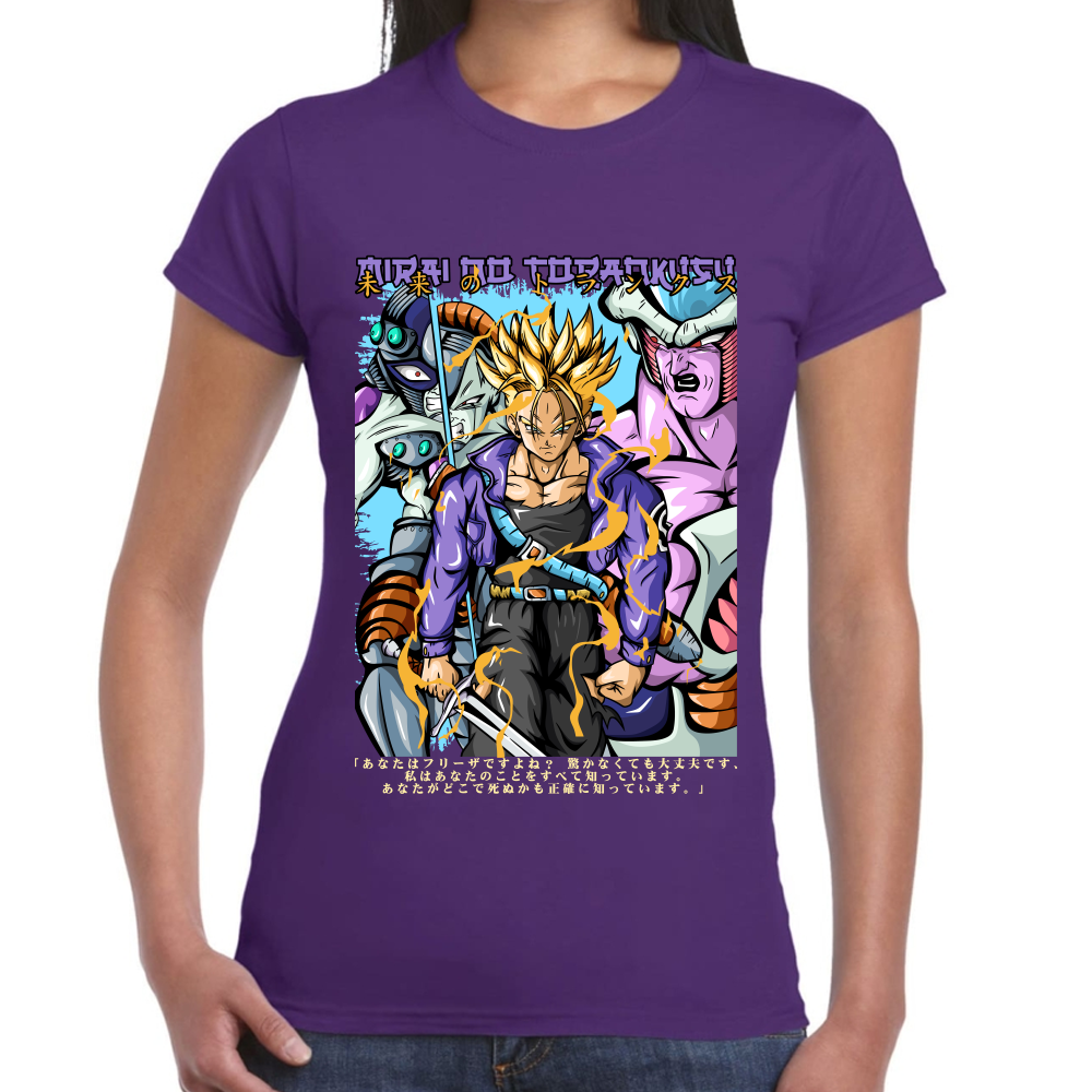 Playera Dragon Ball Trunks del Futuro Algodón Premium #0002430