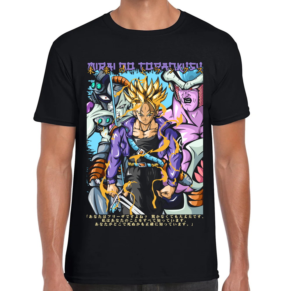 Playera Dragon Ball Trunks del Futuro Algodón Premium #0002430