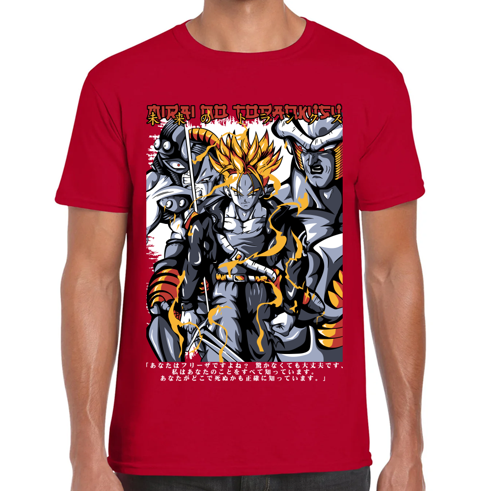 Playera Dragon Ball Trunks del Futuro Algodón Premium #0002430