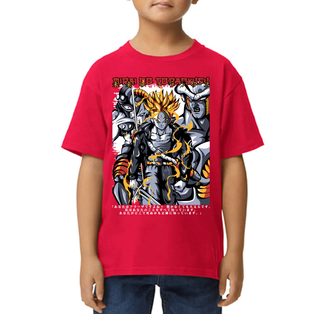 Playera Dragon Ball Trunks del Futuro Algodón Premium #0002430