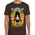 Playera Dragon Ball Goku SSJ4 Algodón Premium #0002431