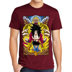Playera Dragon Ball Goku SSJ4 Algodón Premium #0002431