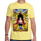 Playera Dragon Ball Goku SSJ4 Algodón Premium #0002431
